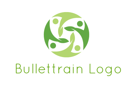 leaf people community logo