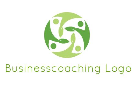 leaf people community logo