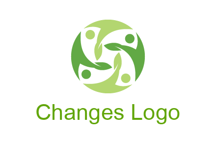 leaf people community logo