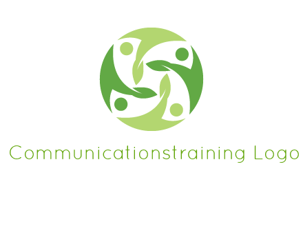 leaf people community logo