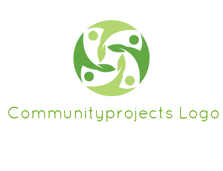 leaf people community logo