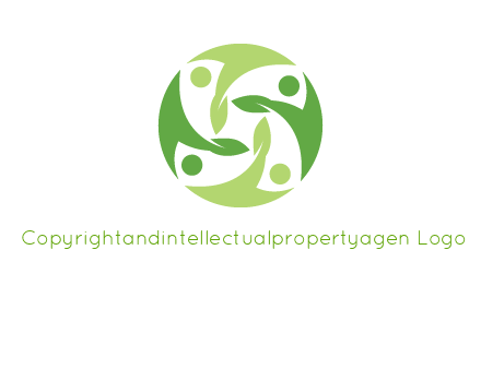 leaf people community logo