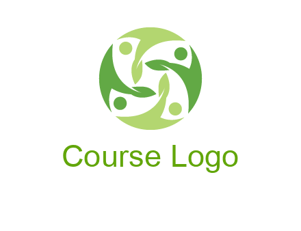 leaf people community logo