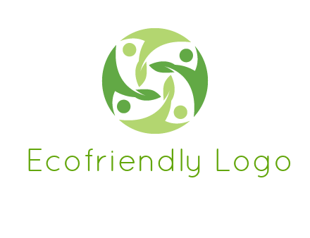 leaf people community logo