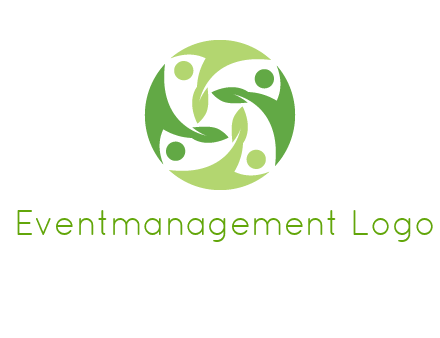 leaf people community logo