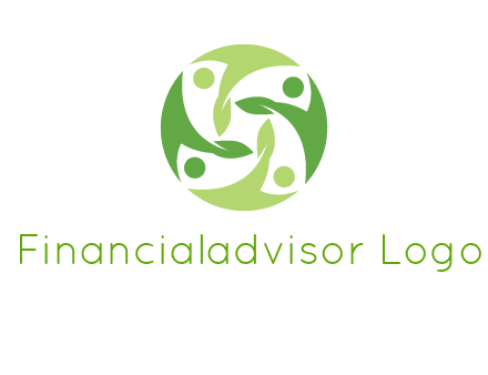 leaf people community logo
