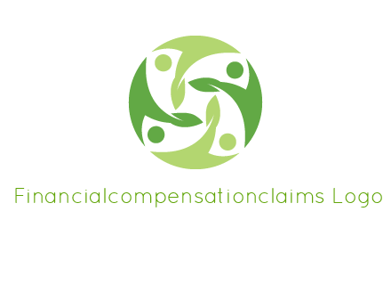 leaf people community logo