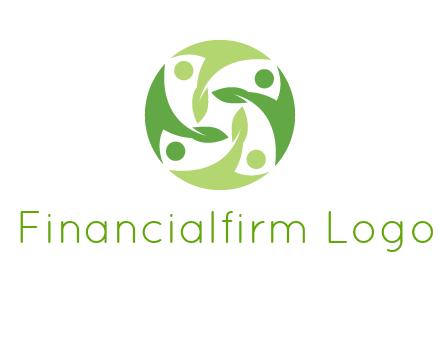 leaf people community logo