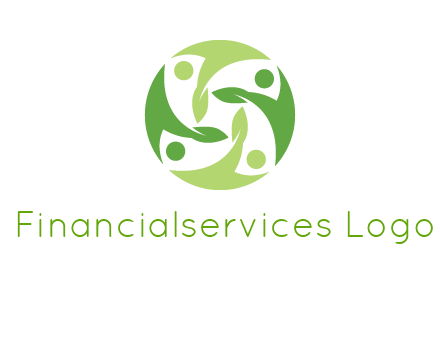 leaf people community logo