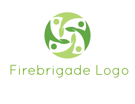 leaf people community logo