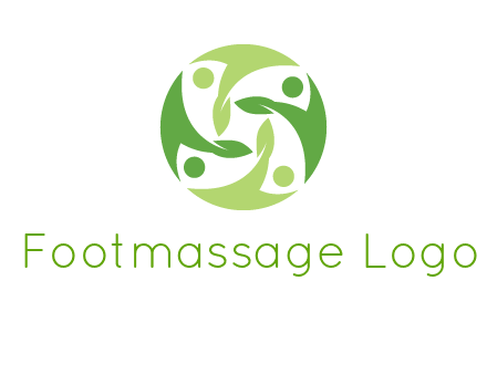 leaf people community logo