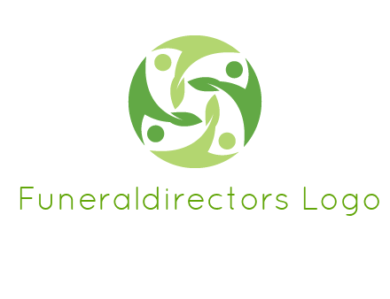 leaf people community logo