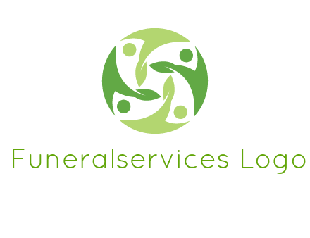 leaf people community logo