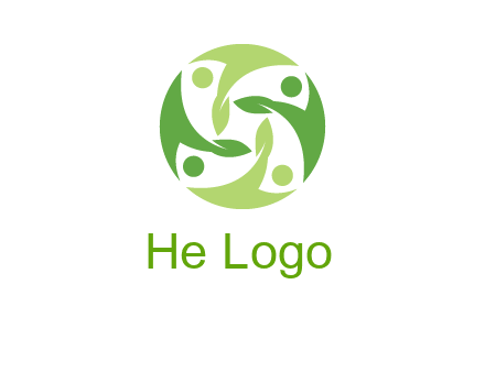 leaf people community logo