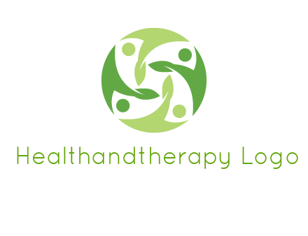 leaf people community logo
