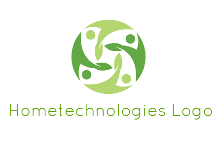 leaf people community logo