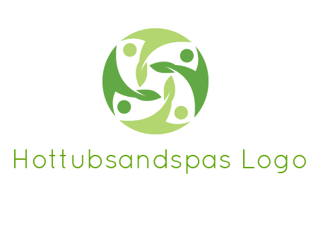 leaf people community logo