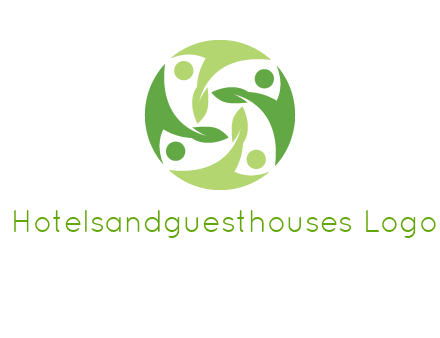 leaf people community logo