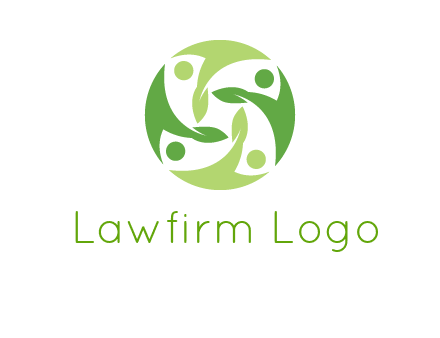 leaf people community logo