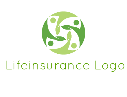 leaf people community logo