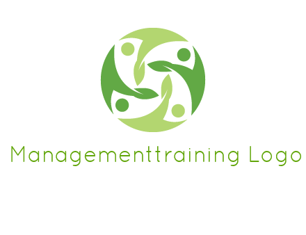 leaf people community logo