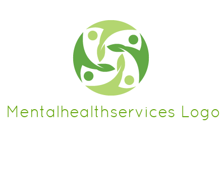 leaf people community logo