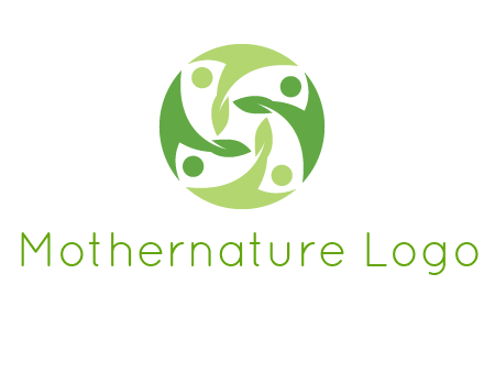 leaf people community logo