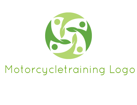 leaf people community logo