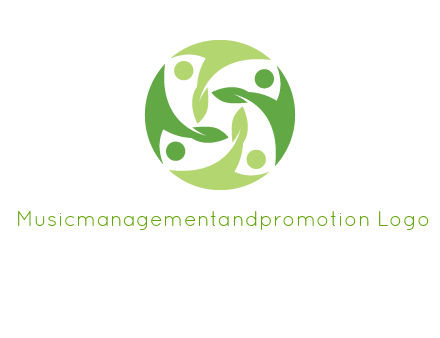 leaf people community logo