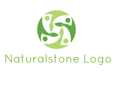 leaf people community logo