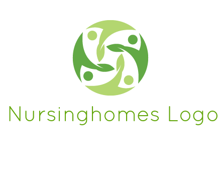 leaf people community logo