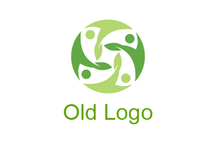 leaf people community logo