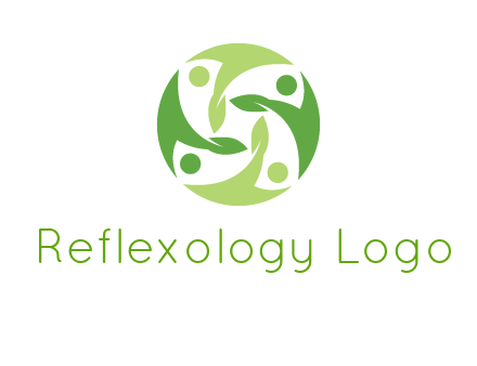 leaf people community logo