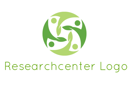 leaf people community logo