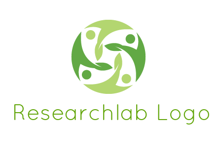 leaf people community logo