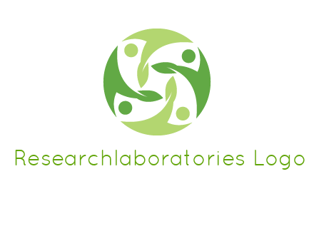leaf people community logo