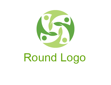 leaf people community logo