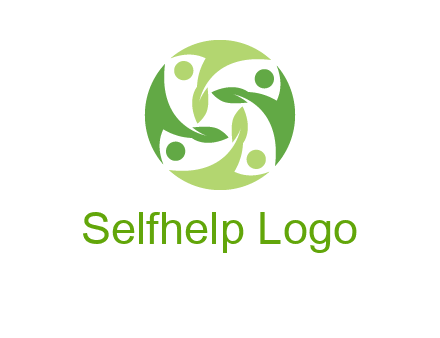 leaf people community logo