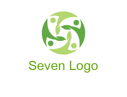 leaf people community logo