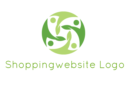 leaf people community logo
