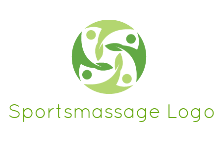 leaf people community logo