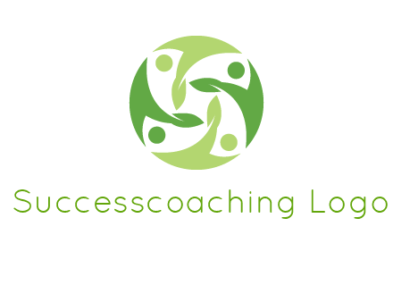 leaf people community logo
