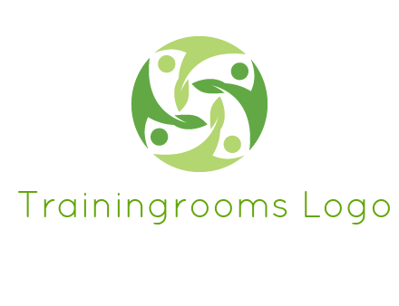 leaf people community logo