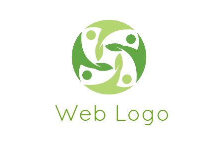 leaf people community logo