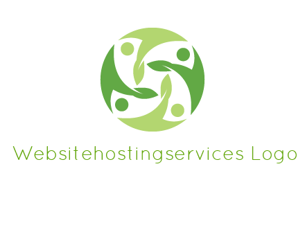 leaf people community logo