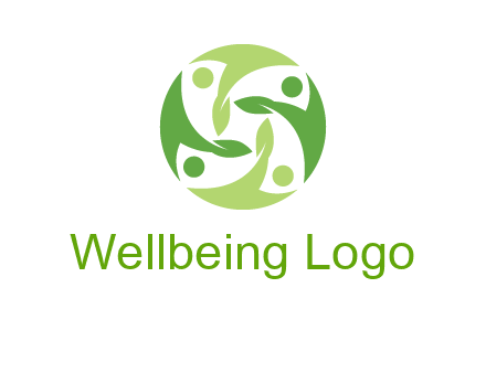 leaf people community logo