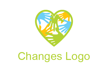 hands in heart community logo