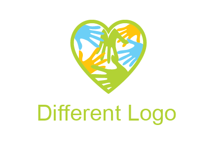 hands in heart community logo