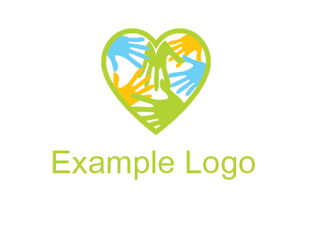 hands in heart community logo