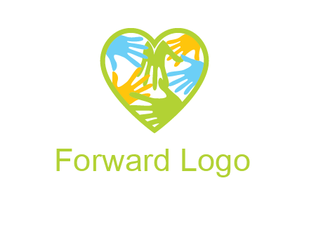 hands in heart community logo